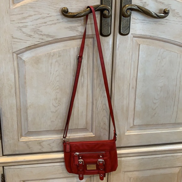 Unlisted red baguette shoulder bag - Picture 2 of 6